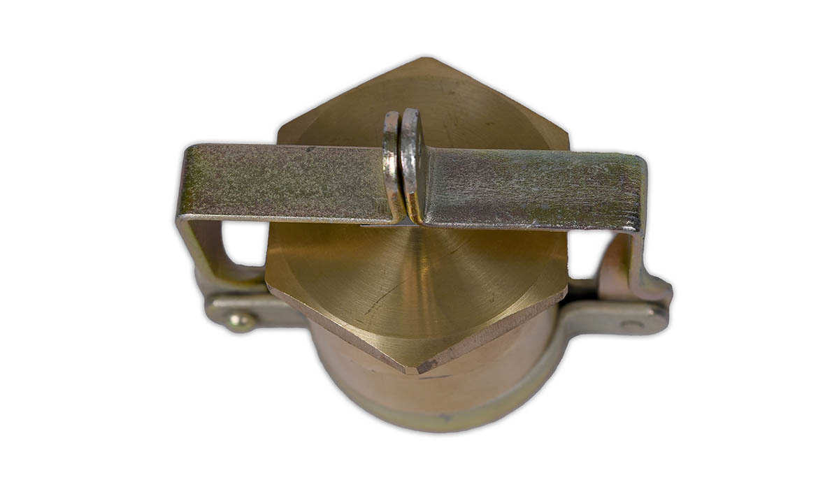 DIP CAP BRASS WITH LOCKING ARRANGEMENT – 50MM gallery