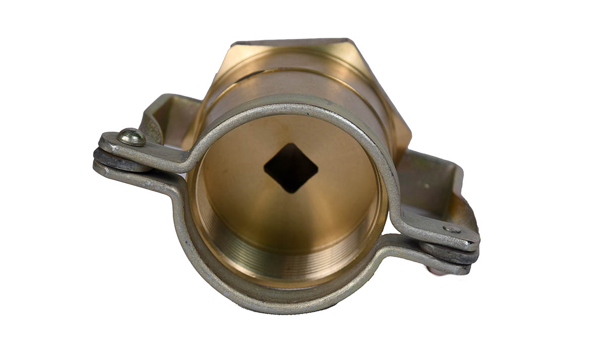 DIP CAP BRASS WITH LOCKING ARRANGEMENT – 50MM gallery