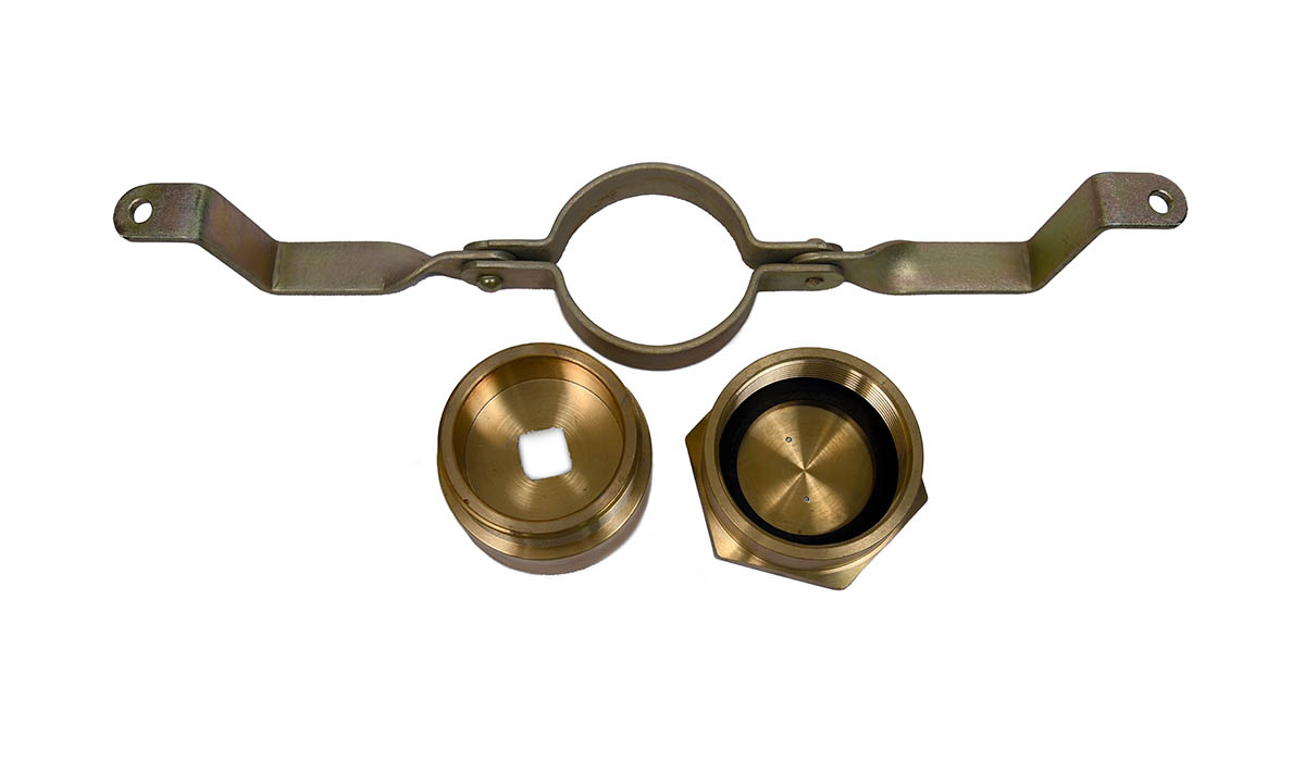 DIP CAP BRASS WITH LOCKING ARRANGEMENT – 50MM gallery